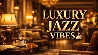 Hotel Lobby & Coffee Shop Music ☕ Relaxing Jazz for Luxury, Work & Chill