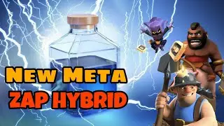 New Meta Zap Hybrid attack strategy at TH13 | lighting spell + hybrid is strong | clash of clans