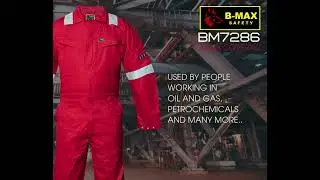 B-MAX Inherently Flame Retardant (IFR) Work Coverall