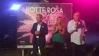 Valentina Diouf ritira il 6&deg; premio Notte in Rosa al Fantini Club durante la Notte Rosa 2018