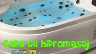 Cada/cabina cu hidromasaj #hidromasaj