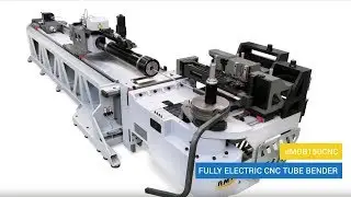 Fully Electric CNC Pipe Bender -  eMOB150 Chassis Rectangular Tube Bender | AMOB