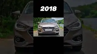 👿Evolution of Hyundai Verna (2006-2026) 🔥 #shorts #trending #status #offroad #systummm