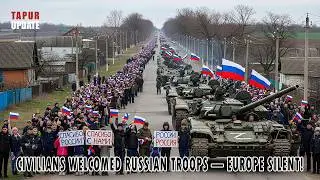 Они приветствовали российские войска &mdash; мирная реальность, которую никто не объясняет.
