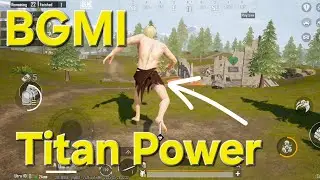 HOW TO USE TITAN POWER IN BGMI || PUBG ATTACK ON TITAN || New Update 3.8