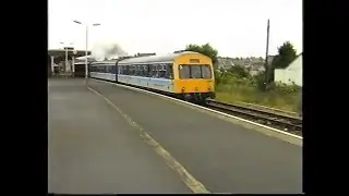 British Rail North Wales 1997-Crewe, Llandudno Junction & Bangor with class 37, 86 & Met-Cam DMU
