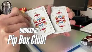 First Experience: The Pip Box Club from PlayingCardDecks.com #viral_video #unboxing #review