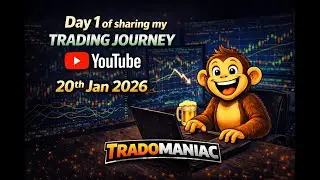 Day 1 of sharing my trading journey on YouTube! 26th Jan 2026