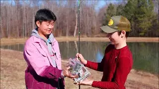 Fishing Is Expensive, So I Gave Away Free Tackle!