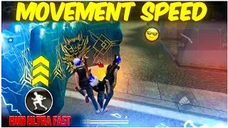10x Movement Speed Like Raistar Secret Tricks | Garena Free Fire | Blackstar gmr 