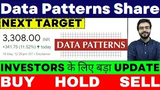 data patterns share news | data patterns | data patterns share analysis | data patterns latest news