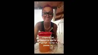 22/06/23 - Maria Cacialli: Liquore al meloncello