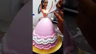 #Barbie #doll cake# decoration# pink #colour new# design#vacation  #travelphotography  #traveler  #