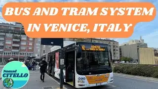 Venice public transport: tram and buses