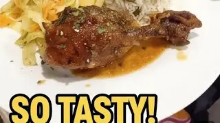 Easy Baked Chicken drumstick Recipe (Serves 6) – Juicy & Flavorful live! cooking family of 8
