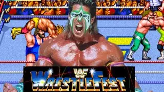 WWF WrestleFest, playing on arcade geeks arcade machine
