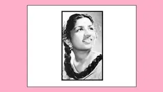 MERE DIL MEIN SANAM  SINGER  LATA MANGESHKAR  FILM  HOOR E ARAB 1955