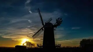 Wilton Windmill Sunset Timelapse