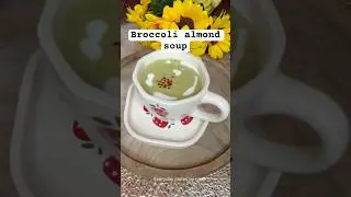 Itna Comforting Broccoli Soup | healthy broccoli zucchini almond soup
