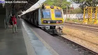 Chinchpokli Railways Station ll Mumbai Local Train Arrival and Departure from chinchpokli  Station