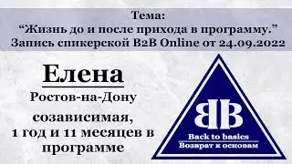 Back to Basics |12 шаговая программа Анонимных Алкоголиков | Семинар Возврат к основам