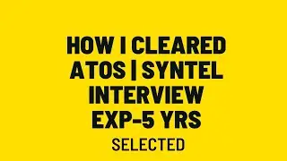 Опыт работы на собеседовании в Atos Syntel | Избранное | Собеседование с опытом работы в Java 5 лет