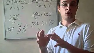 Mental Math: Dividing and Multiplying by 5