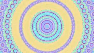Mesmerizing Trippy Groovy Colorful Mandala Animation, Relaxing Music for Meditation Sleep Yoga Study