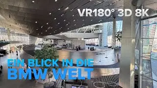 BMW Welt M&uuml;nchen in VR 180 3D 8K &ndash; Exklusive Neufahrzeug-&Uuml;bergabe & Blick hinter die Kulissen