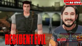 Resident Evil (Chris) - Direto do Playstation Classic Mini - Ao Vivo