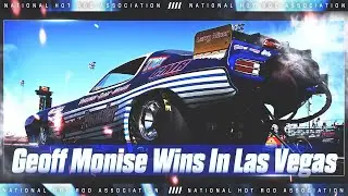 Джефф Монис побеждает в гонке Legends Nitro Funny Car на соревнованиях Dodge NHRA Nevada Nationals