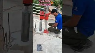 19:49 Core Cutting Machine Roof Slab Road Wall Lenter Fire Payping Hole making#corecutting #machine