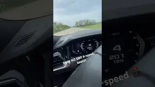 BMW M3 G80 🕹️ 6-Speed on the #autobahn
