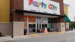 Party City Halloween Shopping 2020