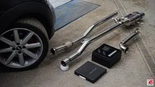 iPE russia mini r56 full exhaust system