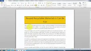 How to Insert Drop Caps to a Paragraph in Microsoft Word