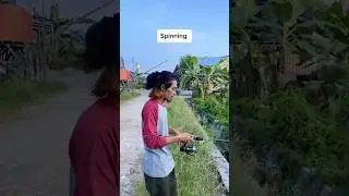 Spinning gak bikin pening #fishing #angler #pancing #mancing