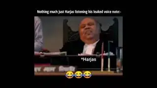 harjas after listening his leaked call  recording | Muhfaad | Beef | krsna|