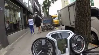 BMW r nine T / seoul driving : engine sound only