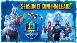 SEASON 13 ROYAL PASS 1 TO 100 REWARDS FIRST LOOK | 1 TO 100 RP REWARDS SEASON 13 PUBG MOBILE