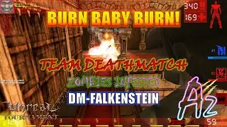 Unreal Tournament 1999 - Team Deathmatch in Zombies Infested Castle!