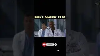 Grey's Anatomy S1 E1 Part-12 #greysanatomy #decodeRx #seriesbreakdown #storyanalysis #shorts
