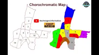 Chorochromatic Map in Geography