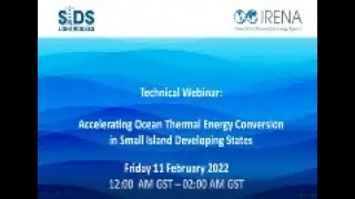Accelerating the Development of Ocean Thermal Energy Conversion (OTEC) in SIDS
