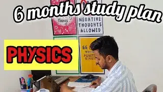 6 months strategy for physics😳😳 | Toppers ideas 😱😱| NEET 2023🧐
