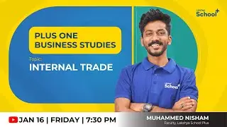 Plus one Business Studies   |INTERNAL TRADE  |