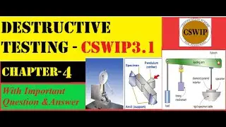 [ENGLISH] CSWIP 3.1, Chapter-4 ǁ Destructive Testing