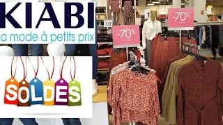 soldes hiver 2021, KIABI 70% 50%  جولة في الصولد في فرنسا كيابي