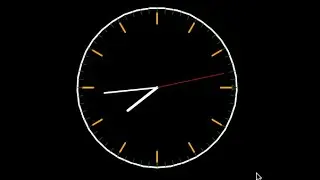 ChatGPT created an Analog Clock - Python