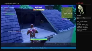 Fortnite playing live now